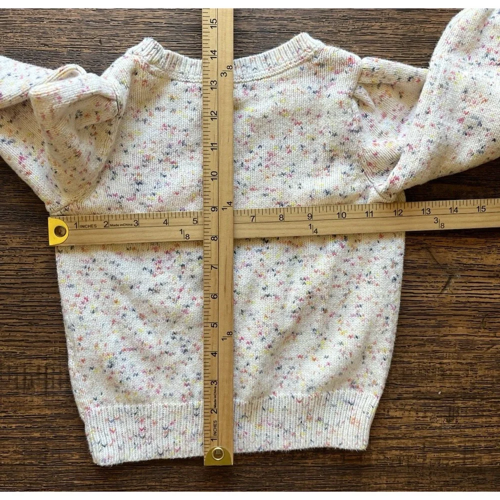 Kid's Baby Gap Sweater Multicolor Speckled 4 Toddler Prep School Winter Pullover
